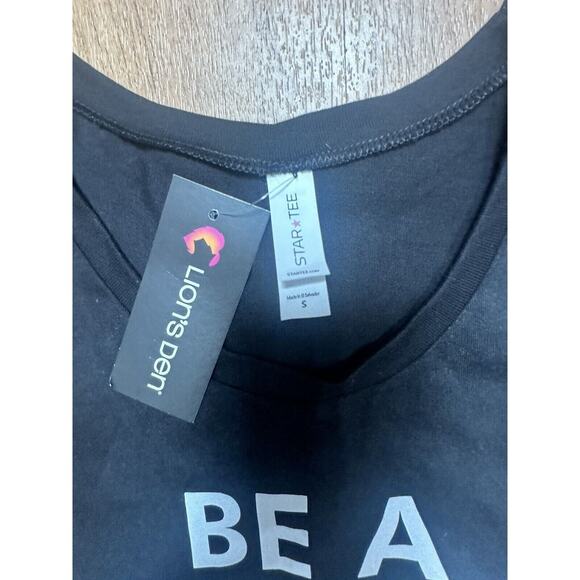 Star Tee Women’s Black TShirt Sleeveless “Be A Bad Ass With A Good Ass” Small - Picture 4 of 5